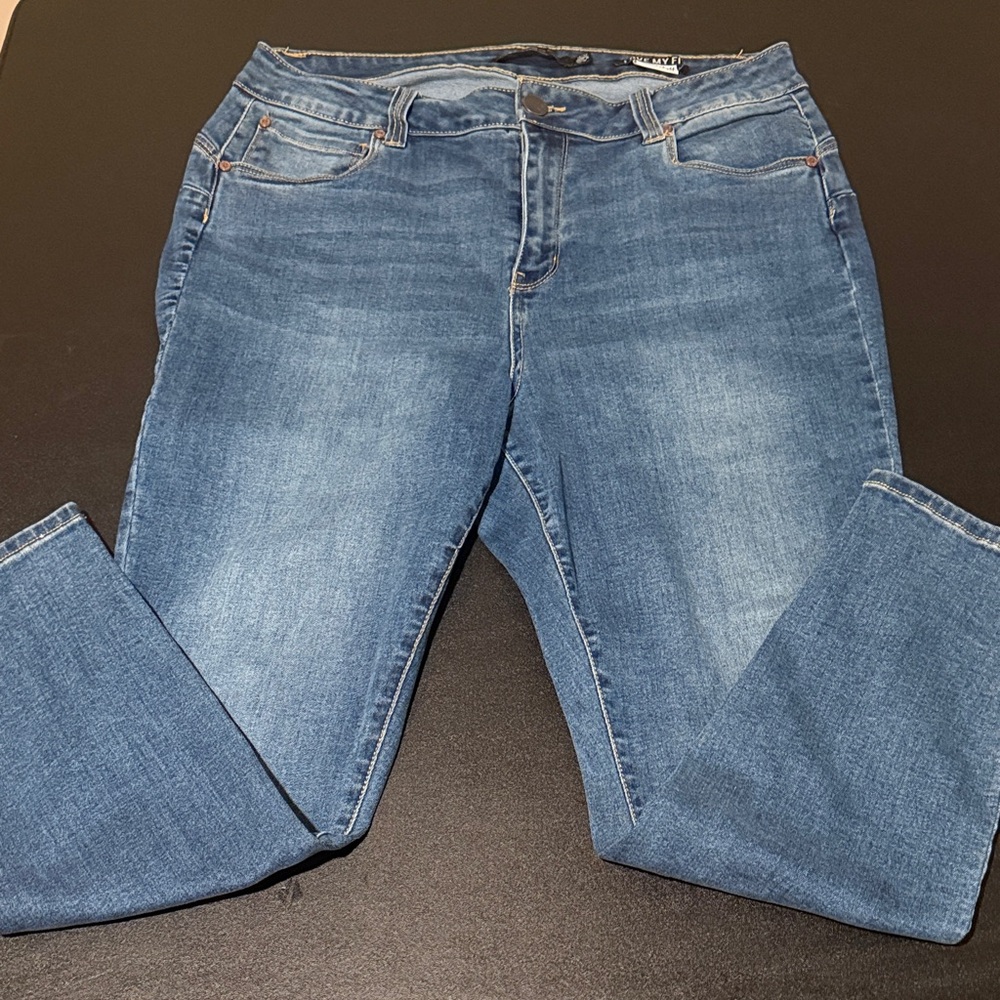 One 5 One Women's Blue Skinny Jeans